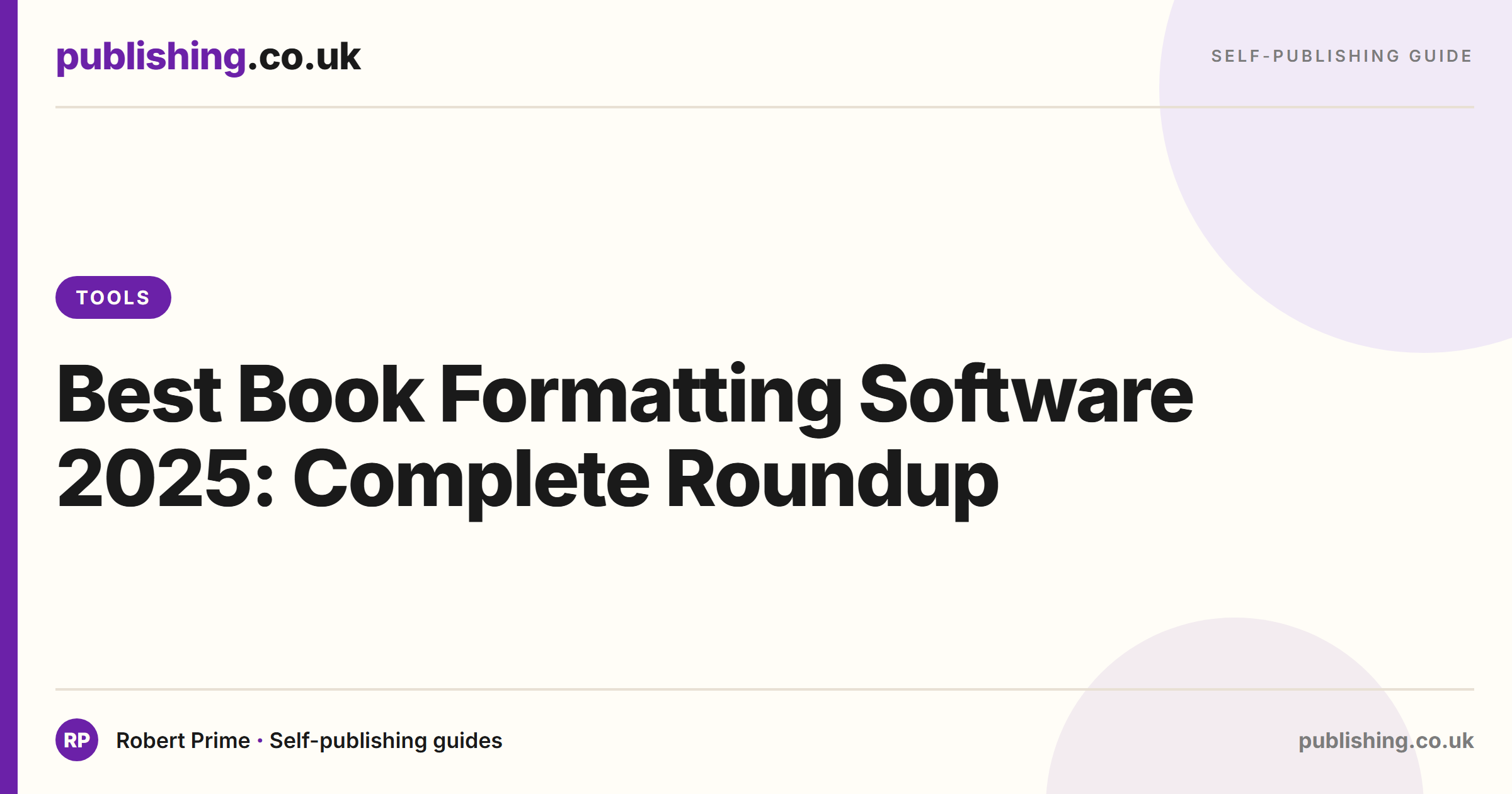 Best Book Formatting Software 2026: Complete UK Roundup