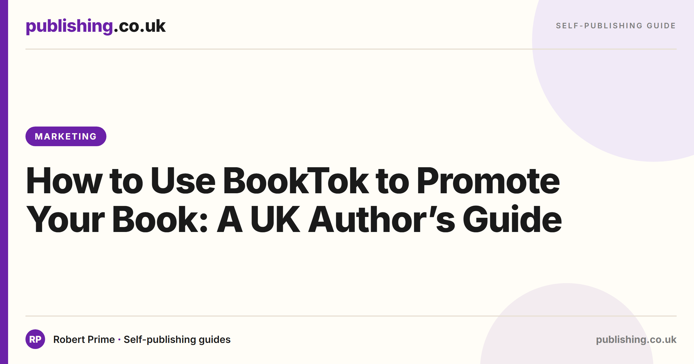 How to Use BookTok to Promote Your Book: A UK Author’s Guide