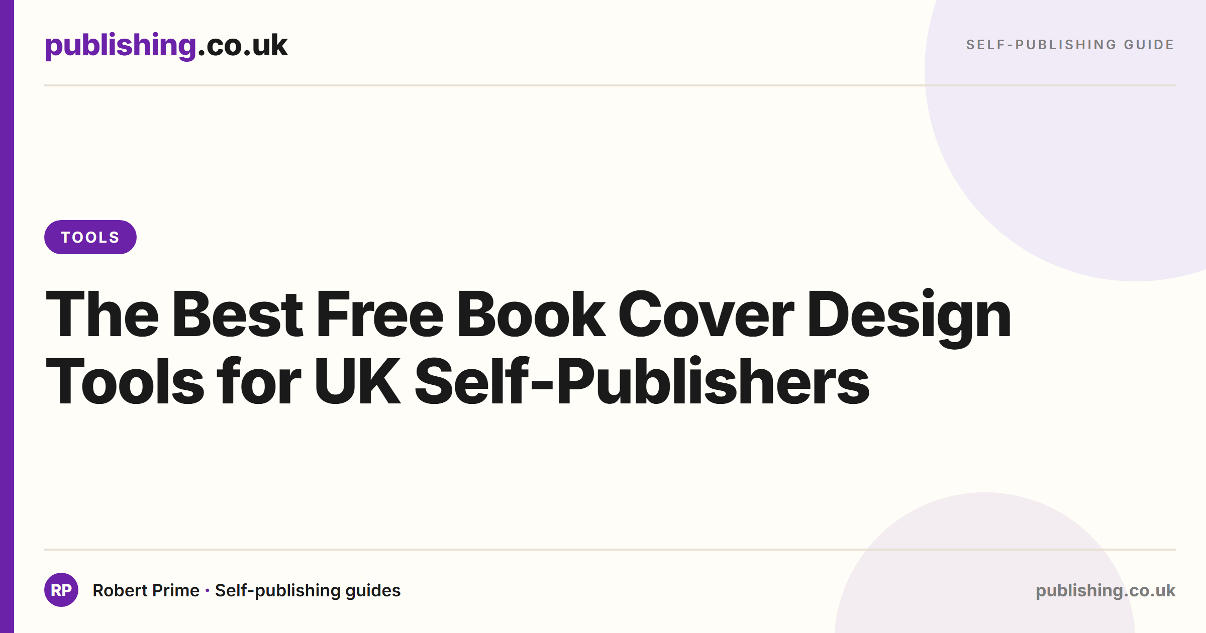 The Best Free Book Cover Design Tools for Self-Publishers (2026)
