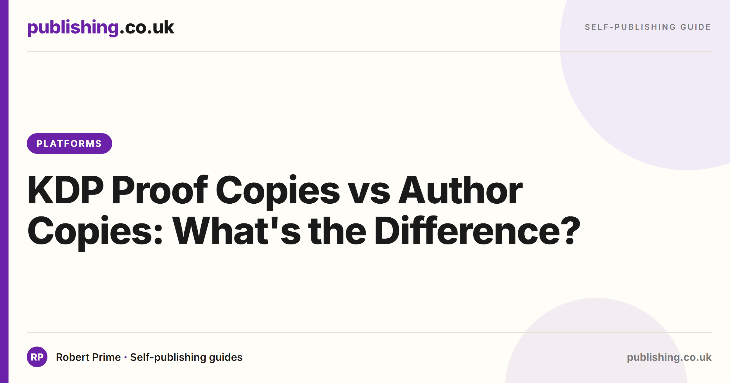 Copy Vs Real KDP Proof Copy vs Author Copy: Differences & Costs