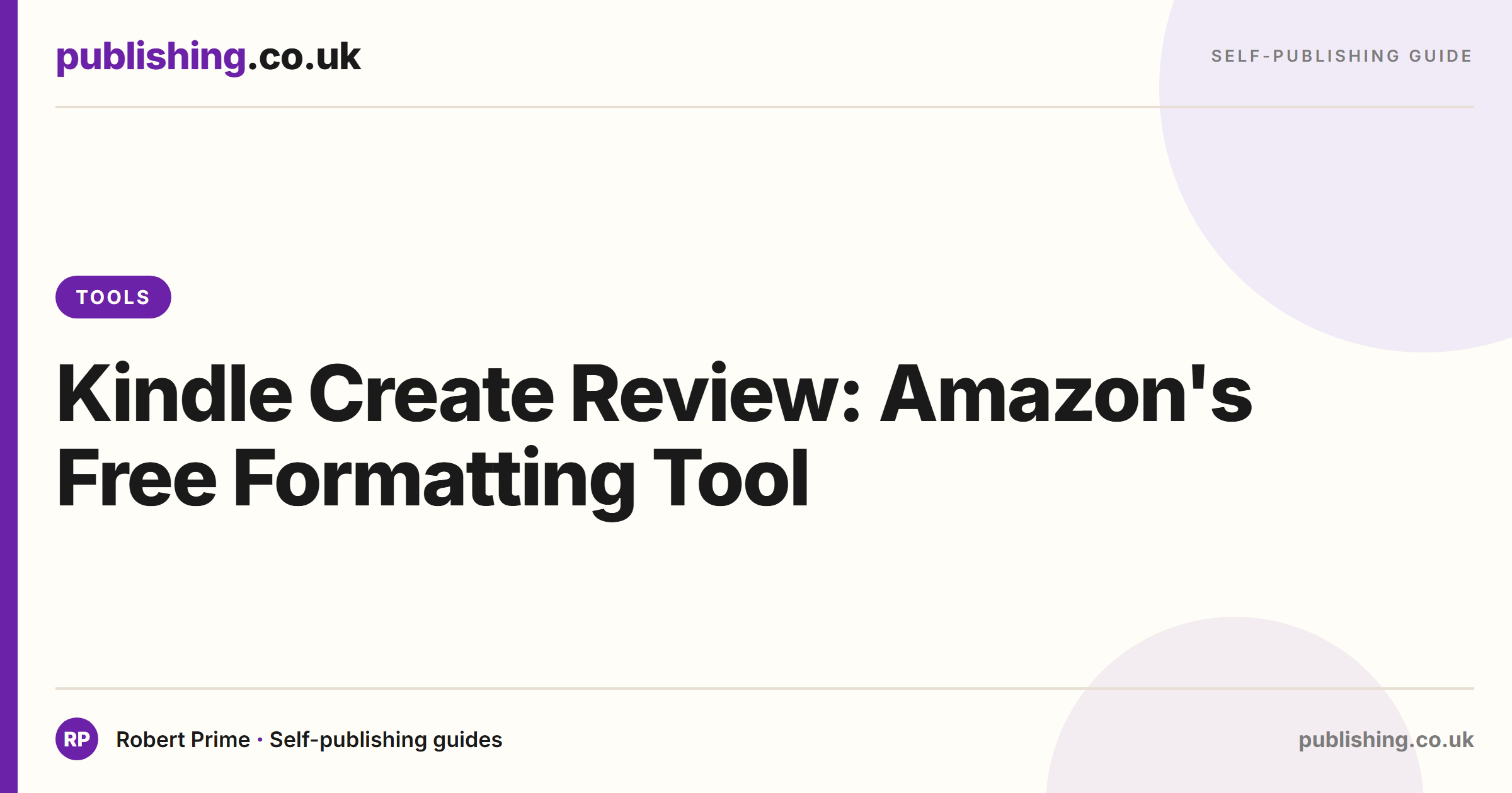 Kindle Create Review: Amazon's Free Formatting Tool