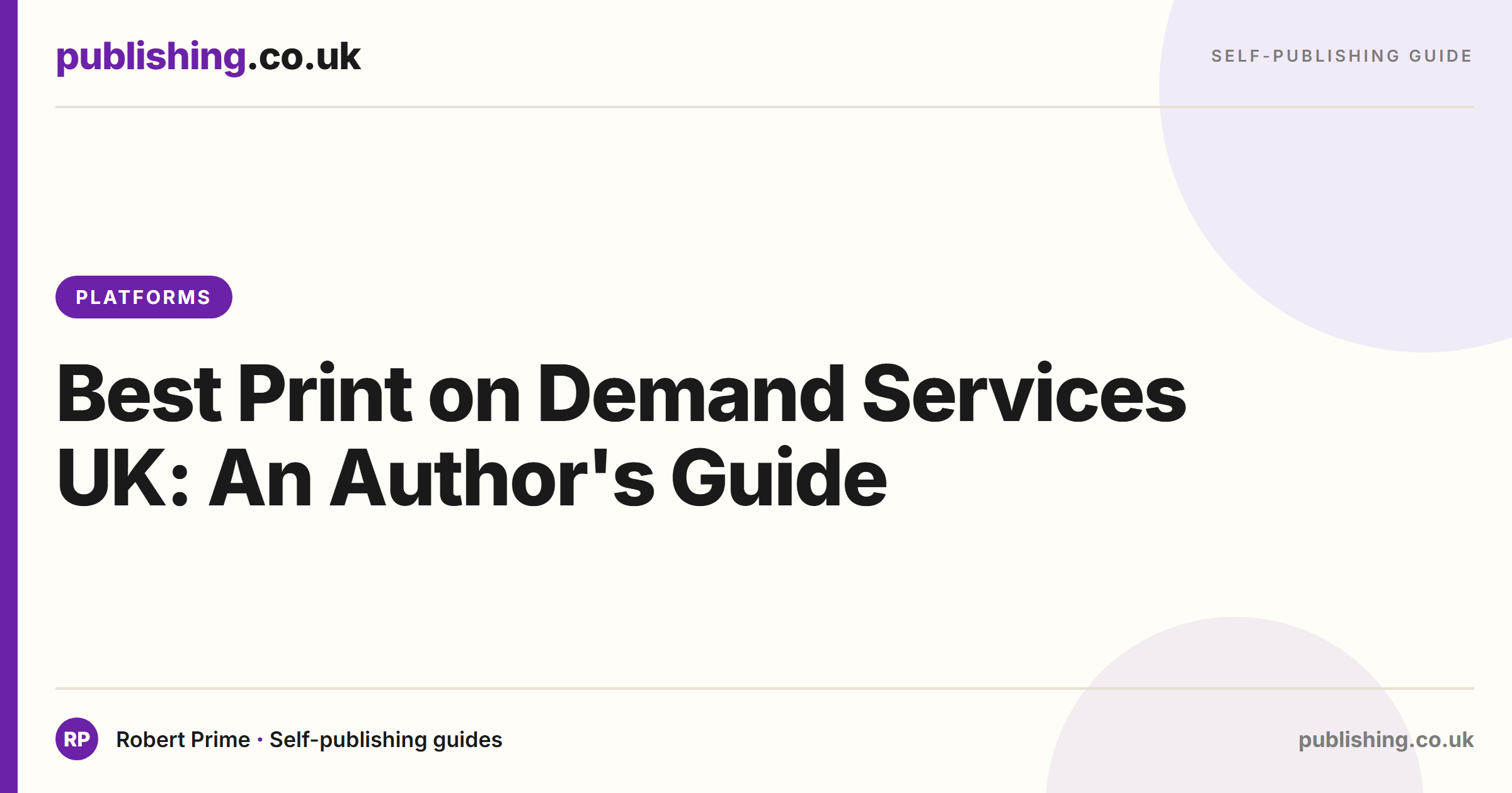 Print on Demand UK: How It Works and the Best Services (2026)