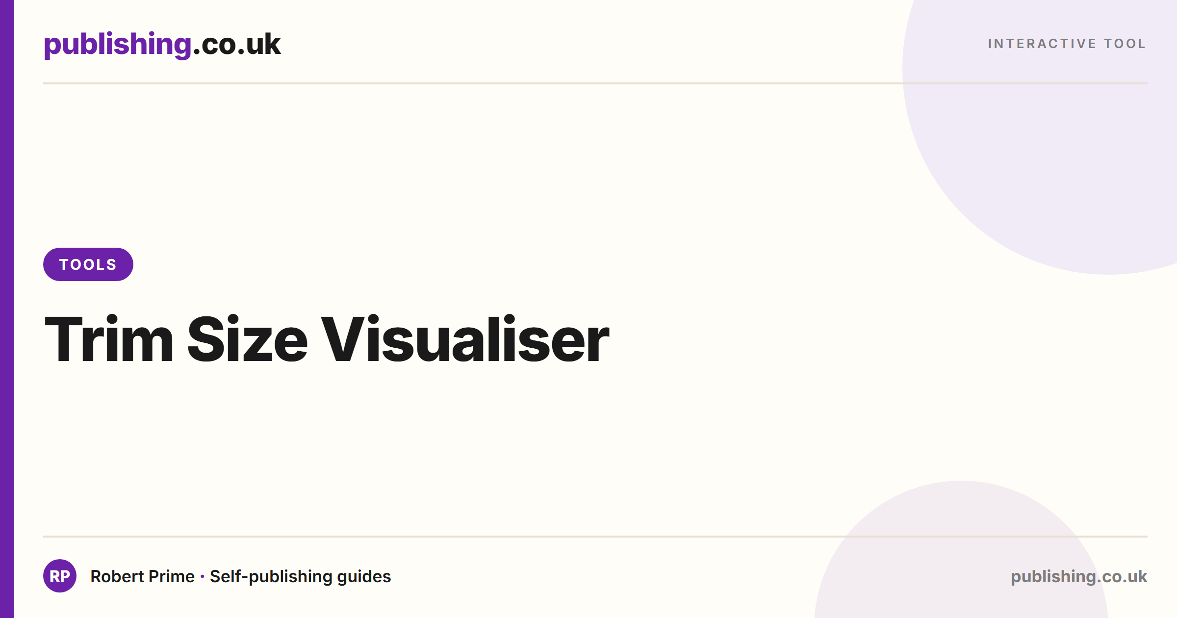 Trim Size Visualiser